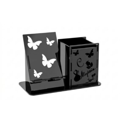 1 2026-04-12 at 11.46.30 AM منظم مكتب ملكي 2 في 1 (حامل جوال + مقلمة) - أسود فاخر.