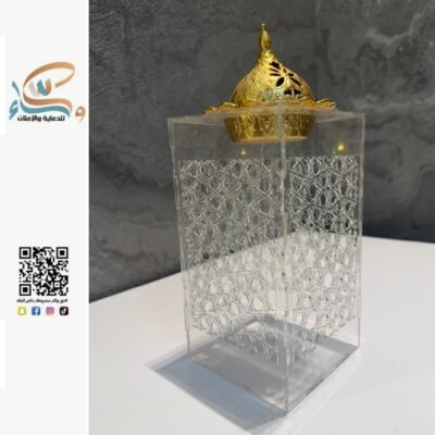 WhatsApp Image 2026-04-13 at 10.12.37 PM مبخرة الجوهرة الشفافة بلمسة ذهبية.